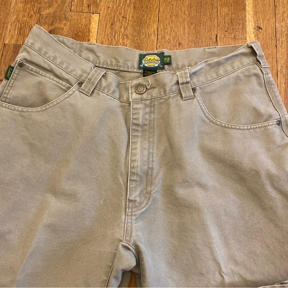 Cabela’s Jeans Cabelas Mens Convertible Pants Size 35x3 Canvas Tan